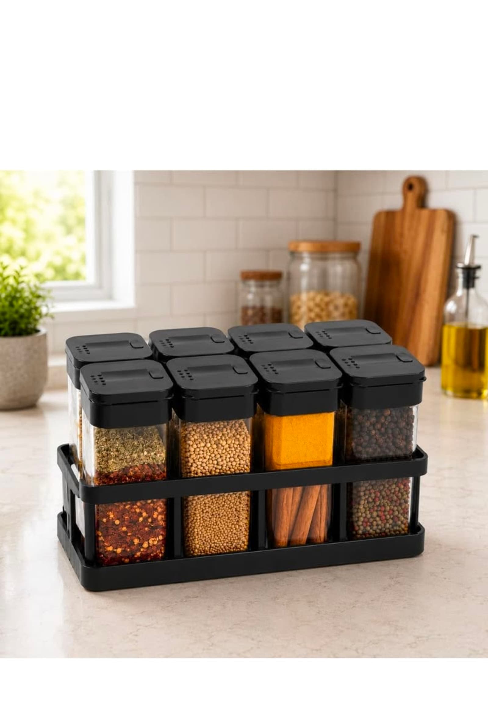 Spice container 8 piece