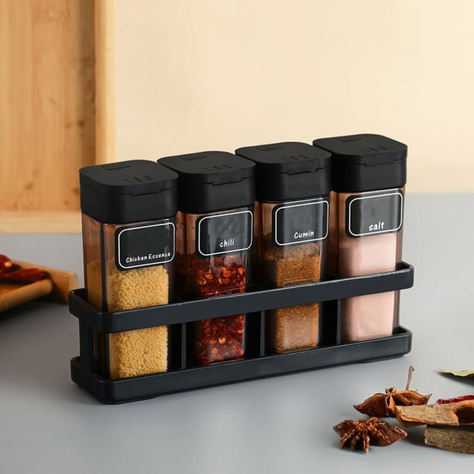 Spice container 4 piece